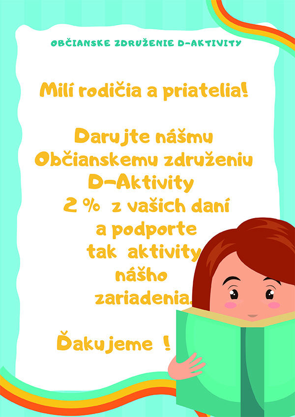 Darujte 2% z daní