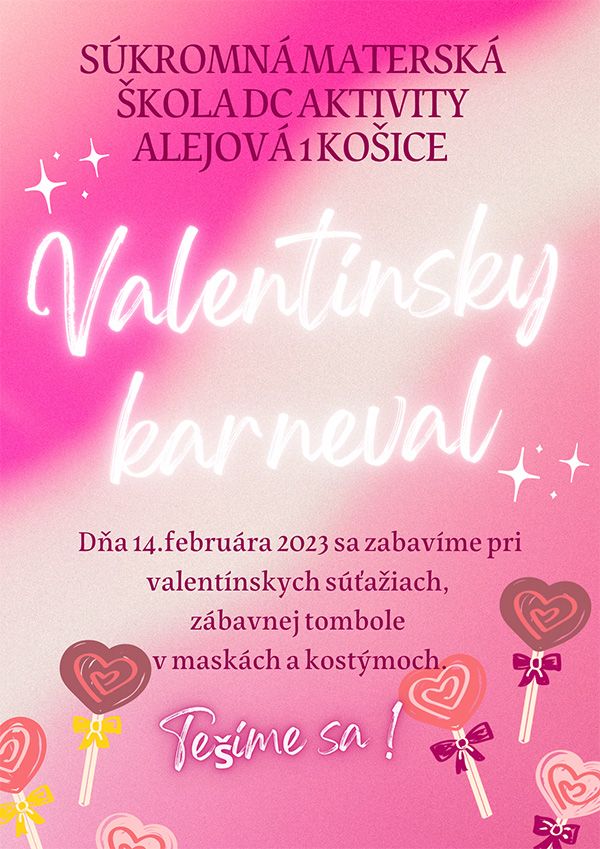 Valentínsky karneval 2022